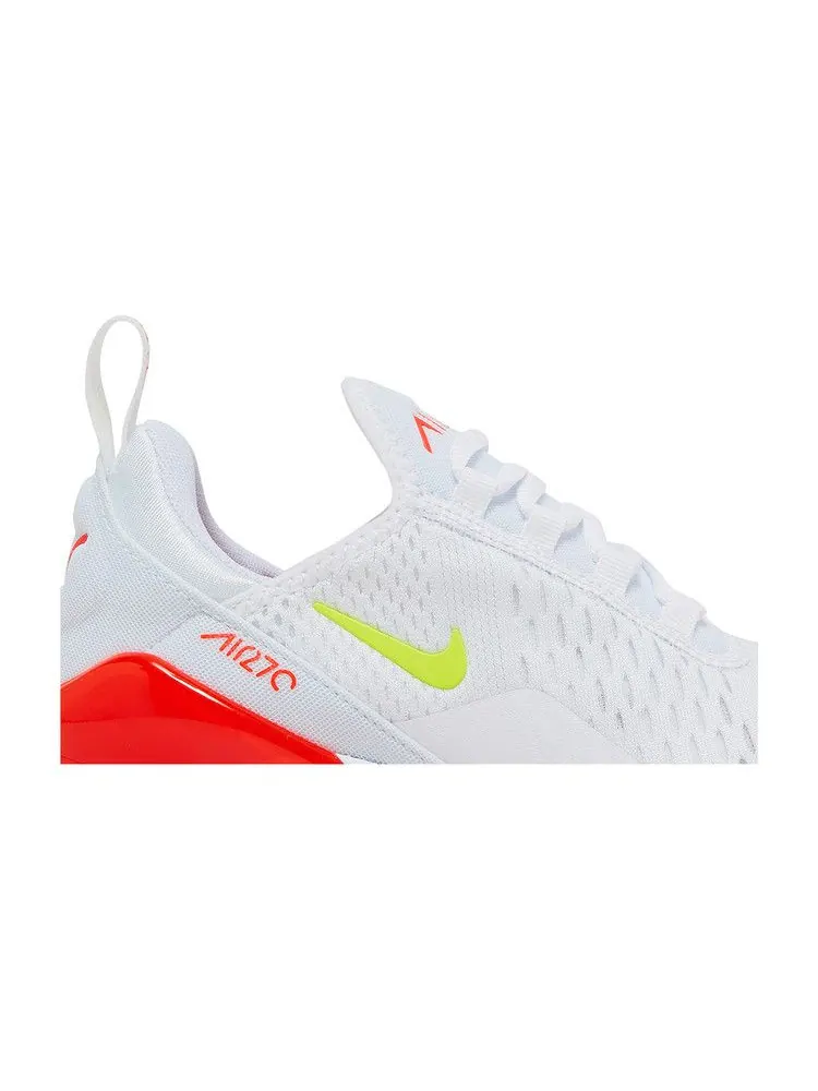 Кроссовки Nike Wmns Air Max 270 'White Bright Crimson Volt' — изображение 3 из 9, белый//яркий/черный