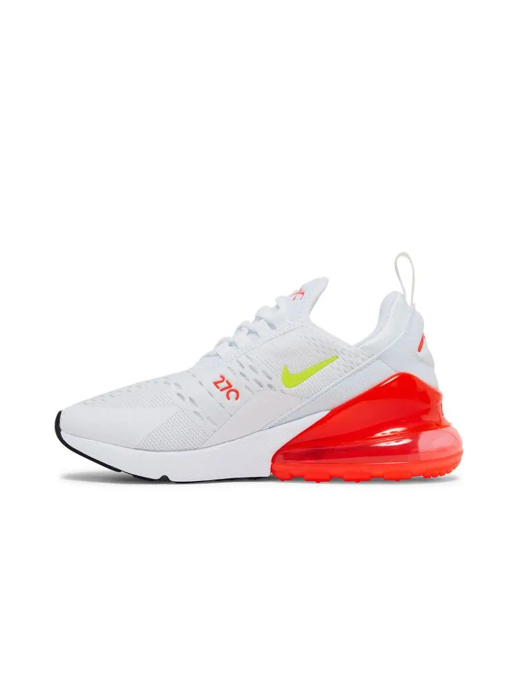 Кроссовки Nike Wmns Air Max 270 'White Bright Crimson Volt' — изображение 4 из 9, белый//яркий/черный