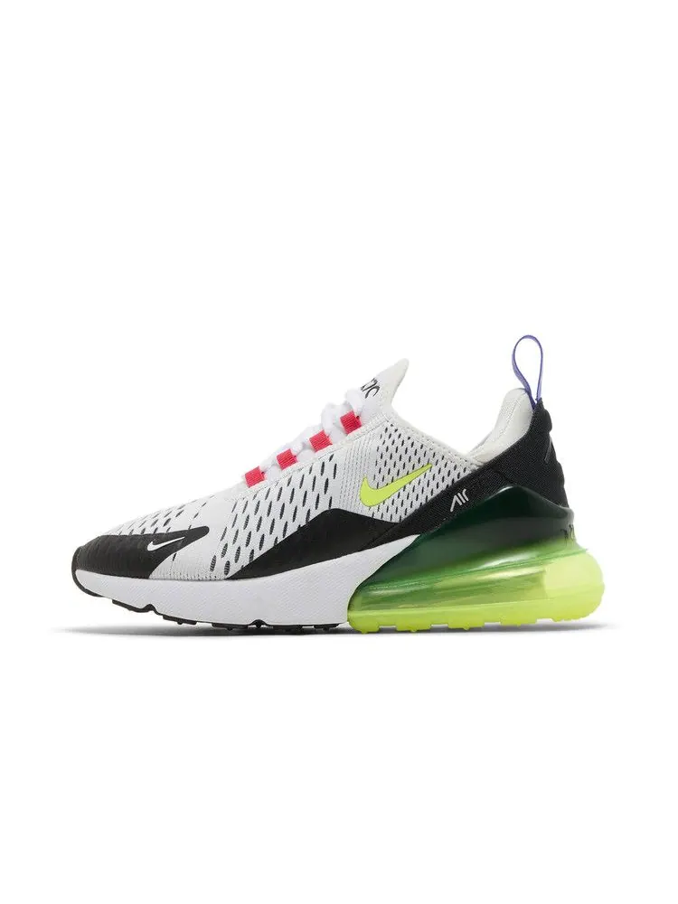 Кроссовки Nike Wmns Air Max 270 'White Volt Siren Red' — изображение 4 из 9, белый//светлый/красный