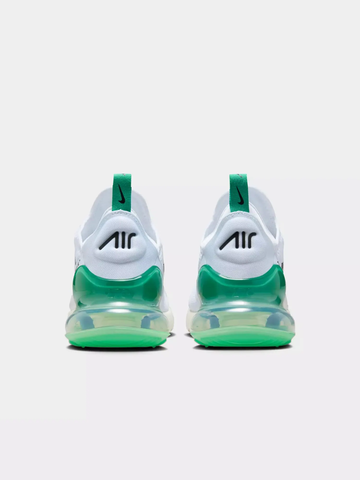 Кроссовки Nike Wmns Air Max 270 'White Stadium Green' — изображение 4 из 5, белый зеленый