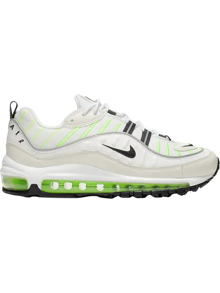 Кроссовки Nike Wmns Air Max 98 'Phantom Electric Green' — изображение 1 из 1, бежевый