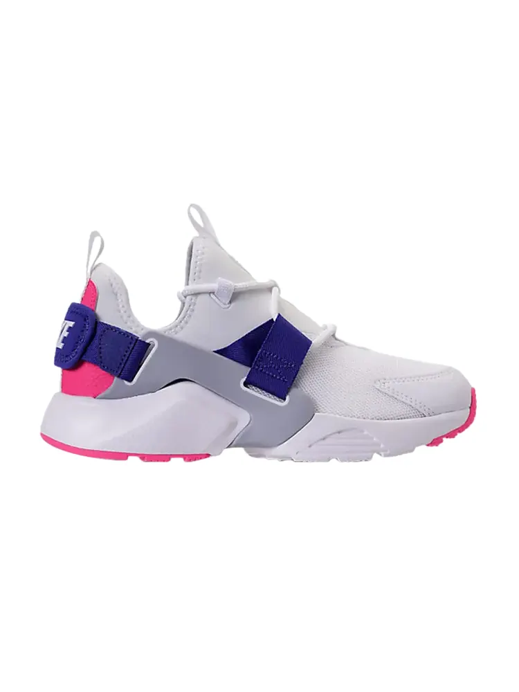 Кроссовки Nike Wmns Air Huarache City Low 'White Hot Punch Blue' — изображение 1 из 1, белый
