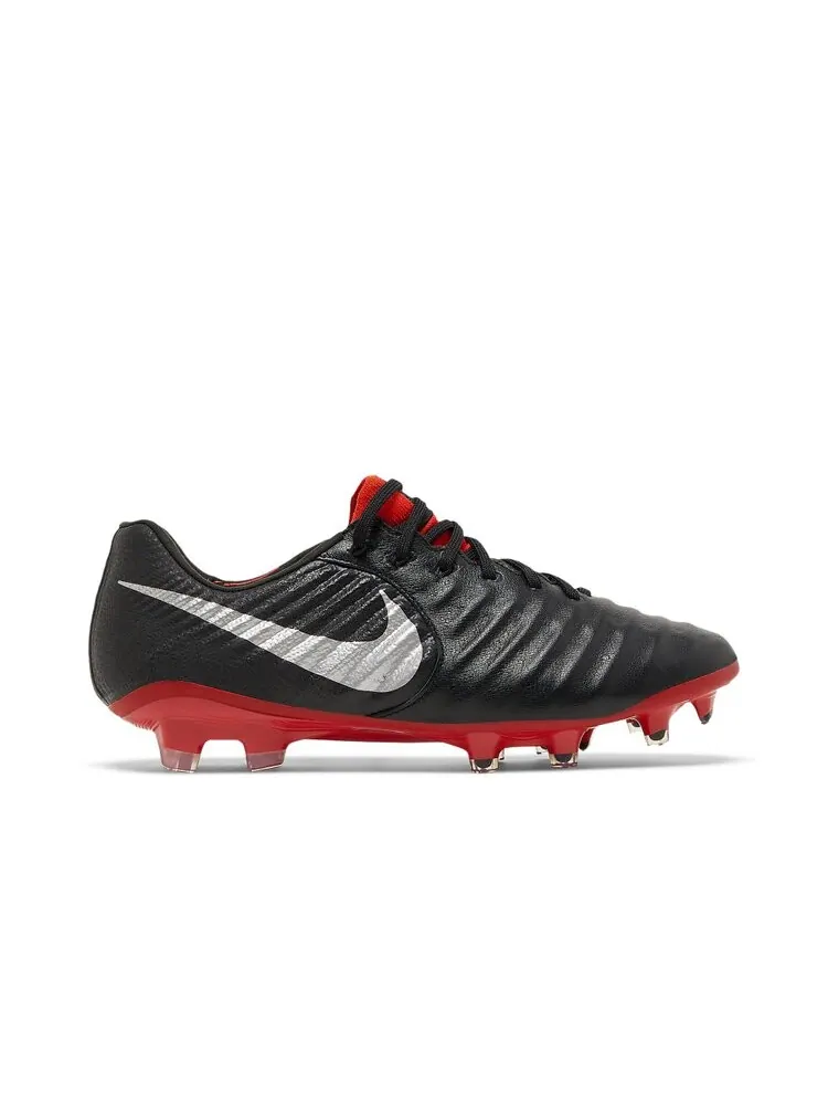 Кроссовки Nike Tiempo Legend 7 Elite FG 'Black Crimson' — изображение 1 из 4, черный