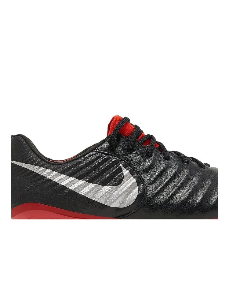 Кроссовки Nike Tiempo Legend 7 Elite FG 'Black Crimson' — изображение 2 из 4, черный
