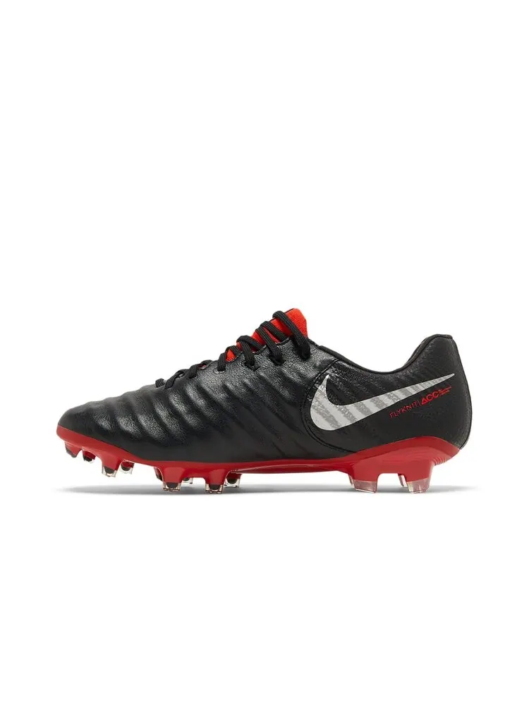 Кроссовки Nike Tiempo Legend 7 Elite FG 'Black Crimson' — изображение 3 из 4, черный