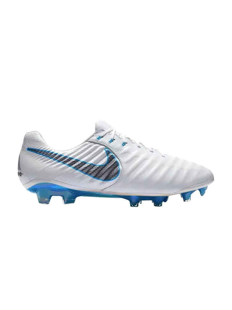 Кроссовки Nike Tiempo Legend 7 Elite FG 'White Blue Hero' — изображение 1 из 1, белый