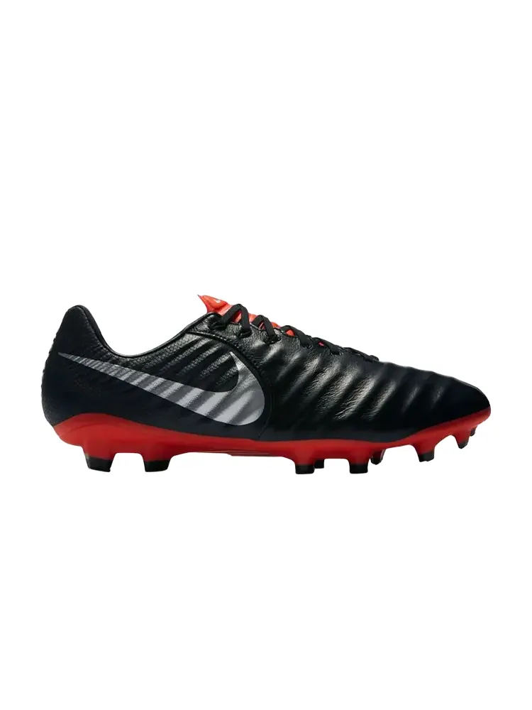 Кроссовки Nike Tiempo Legend 7 Pro FG 'Black Crimson' — изображение 1 из 1, черный