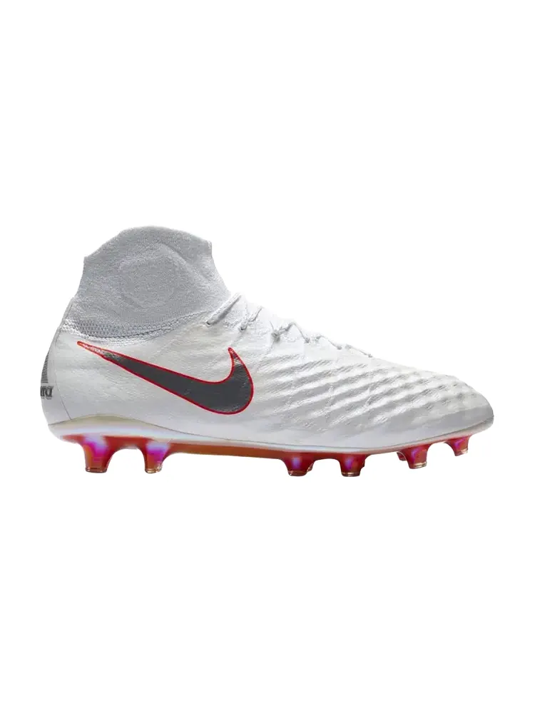 Кроссовки Nike Magista Obra 2 Elite DF FG 'White Metallic Cool Grey' — изображение 1 из 1, белый