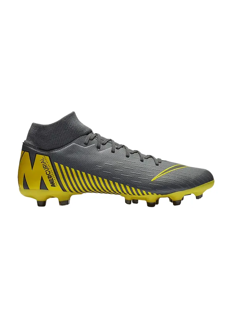 Кроссовки Nike Mercurial Superfly 6 Academy MG 'Dark Grey Yellow' — изображение 1 из 1, серый