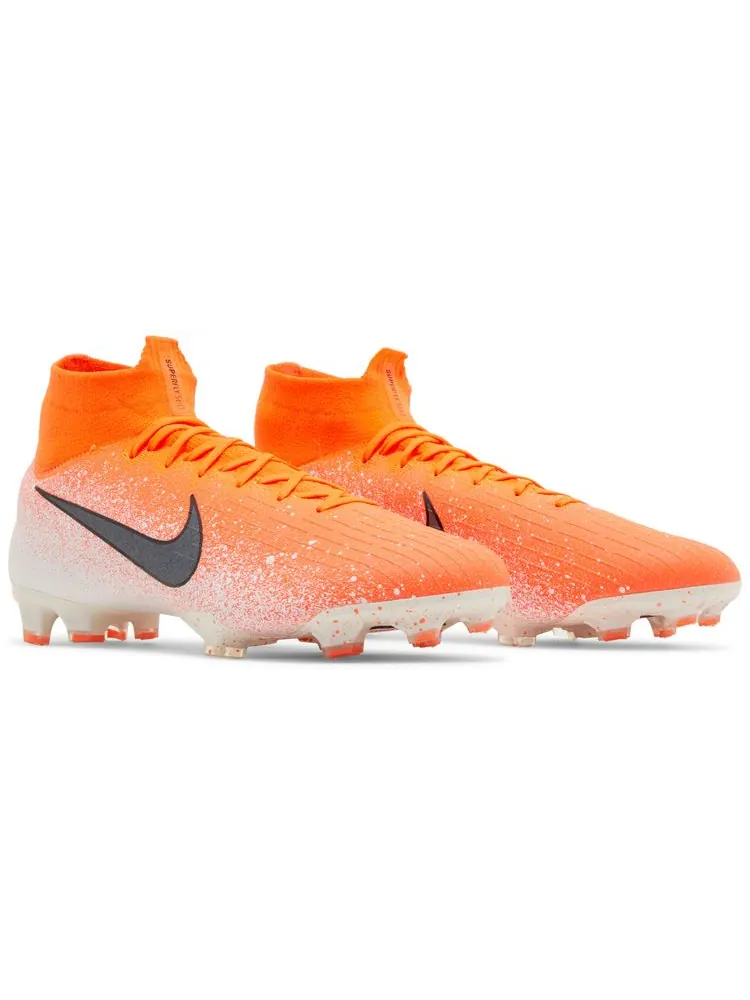 Кроссовки Nike Superfly 6 Elite FG 'Hyper Crimson White' — изображение 8 из 8, оранжевый
