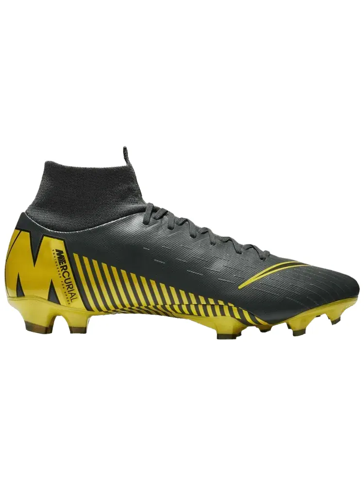 Кроссовки Nike Mercurial Superfly 6 Pro FG 'Grey Opti Yellow' — изображение 1 из 1, серый