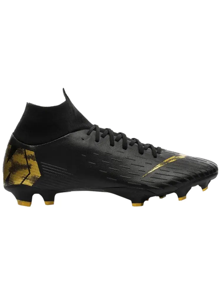 Кроссовки Nike Mercurial Superfly 6 Pro FG 'Black Gold' — изображение 1 из 1, черный