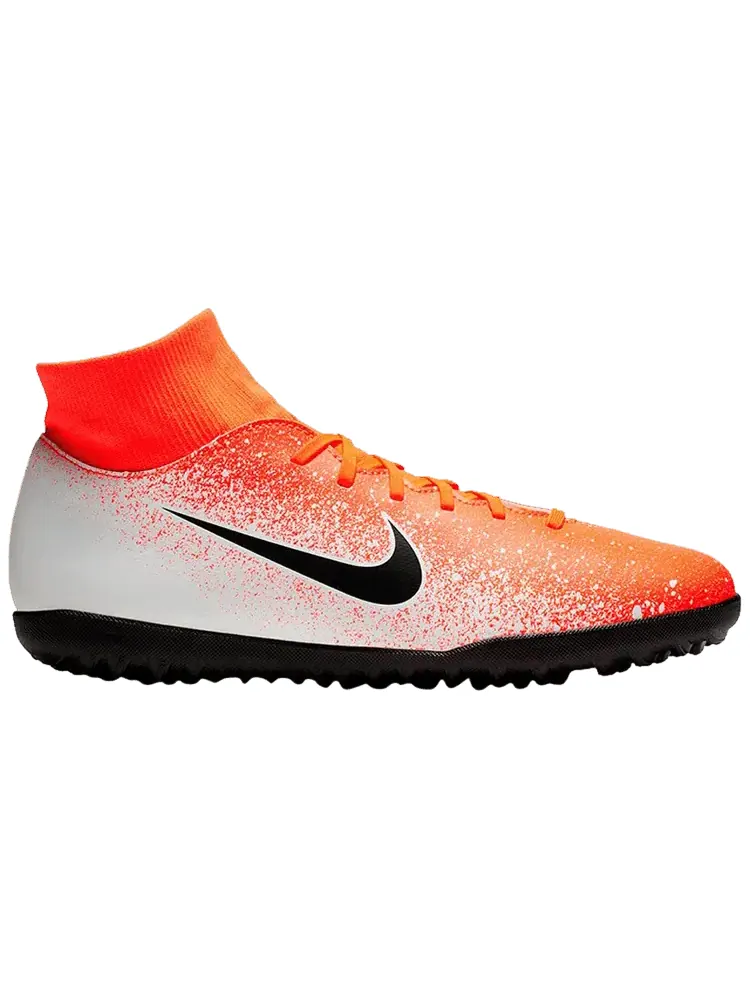 Кроссовки Nike Mercurial Superfly 6 Club Turf 'Orange White' — изображение 1 из 1, оранжевый