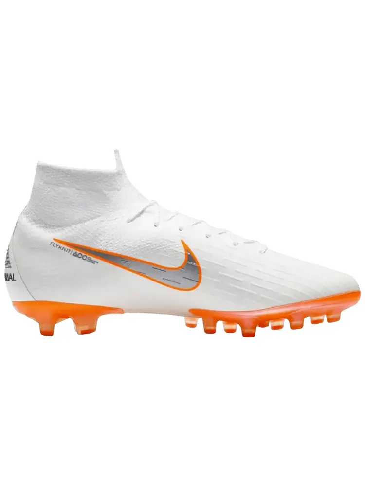 Кроссовки Nike Mercurial Superfly 6 Elite AG 'White Orange' — изображение 1 из 1, белый