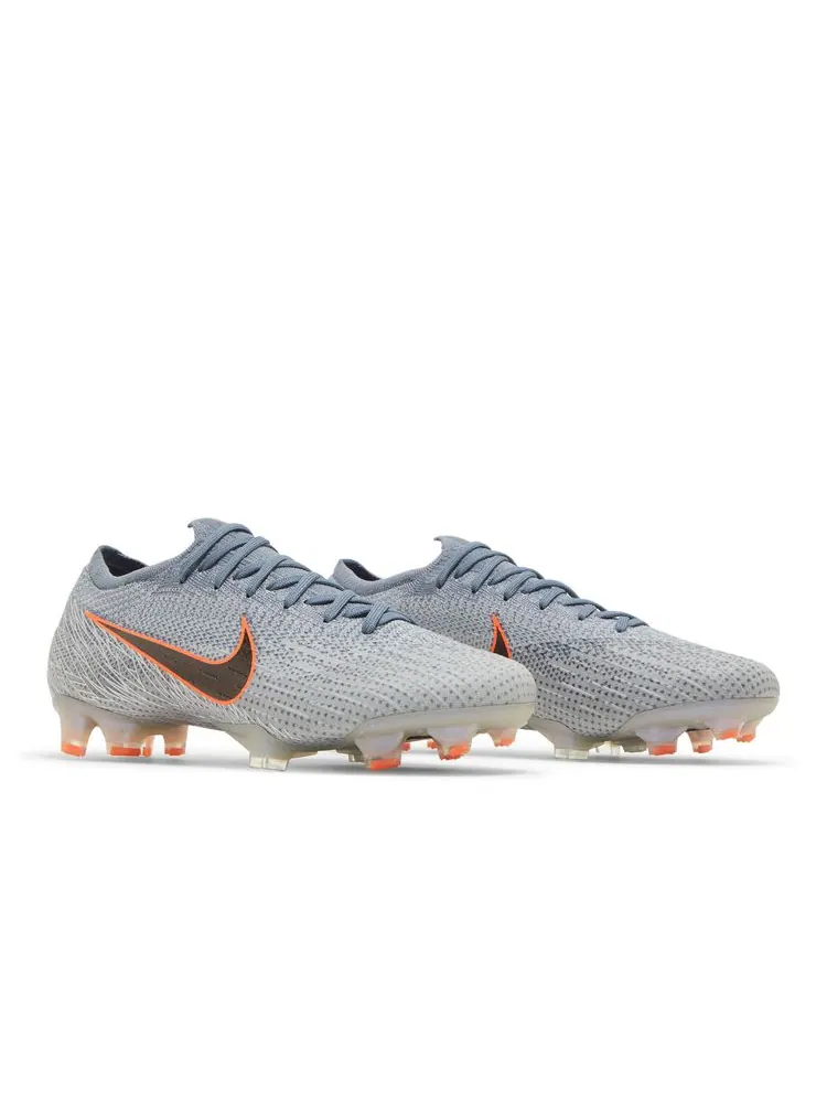 Кроссовки Vapor 12 Elite FG 'Wolf Grey Hyper Crimson' — изображение 8 из 8, серый