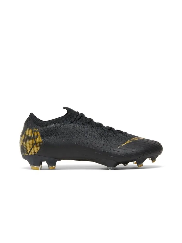 Кроссовки Nike Vapor 12 Elite FG 'Black Gold' — изображение 1 из 4, черный