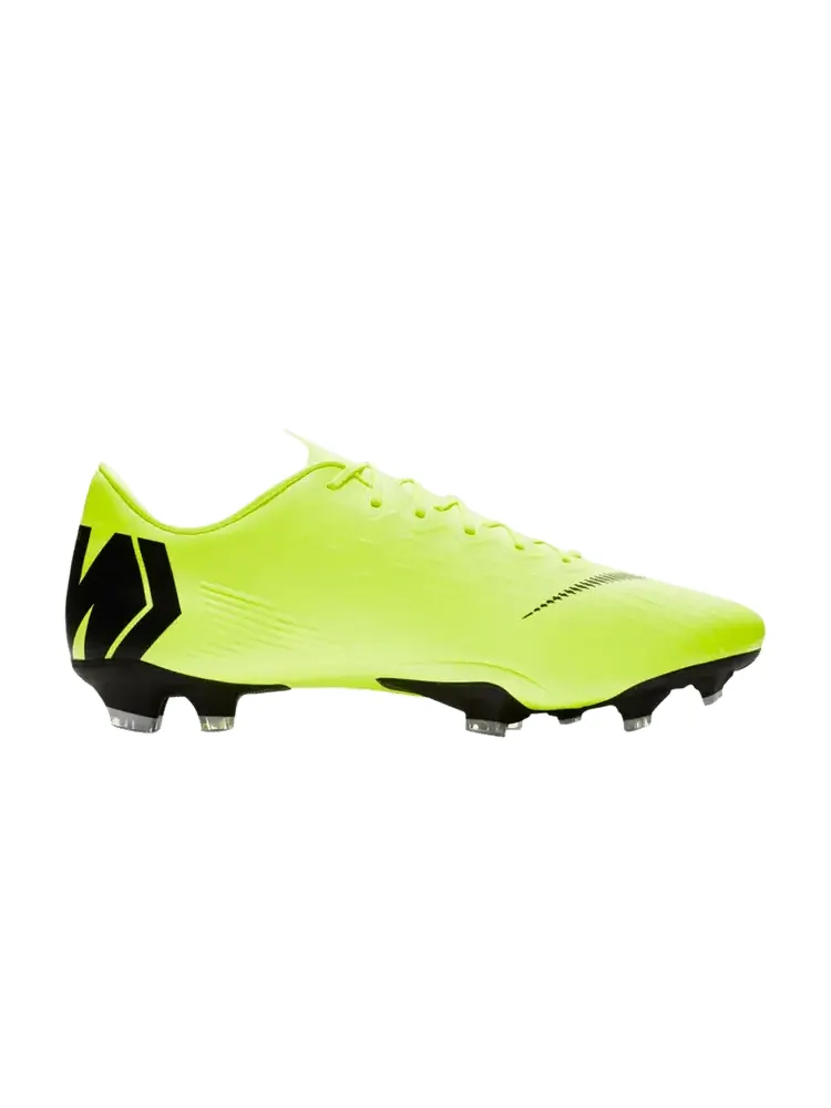 Кроссовки Vapor 12 Pro FG 'Volt Black' — изображение 1 из 1, черный
