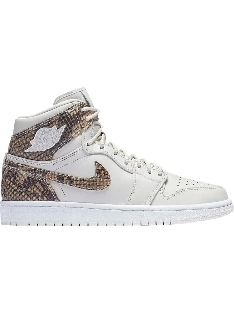 Кроссовки Wmns Air Jordan 1 Retro High Premium Phantom — изображение 1 из 1, белый
