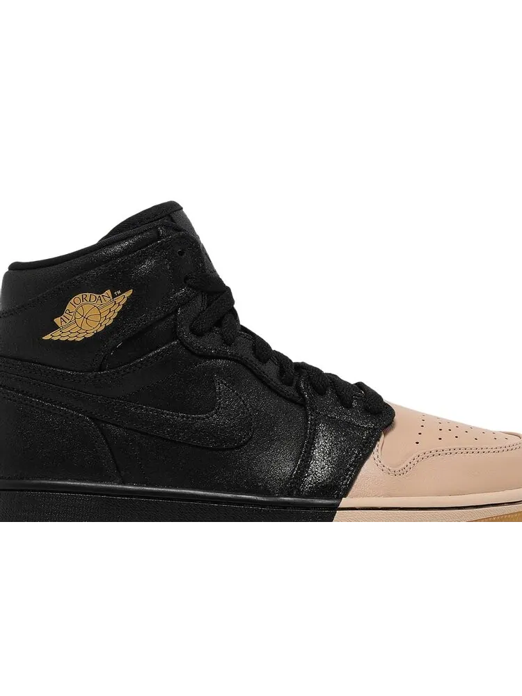 Кроссовки Air Jordan Wmns Air Jordan 1 Retro High Premium 'Dipped Toe' — изображение 2 из 4, красный