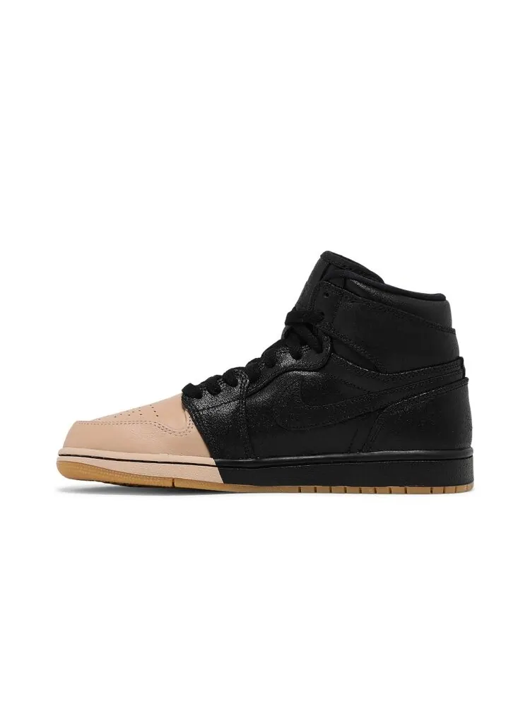 Кроссовки Air Jordan Wmns Air Jordan 1 Retro High Premium 'Dipped Toe' — изображение 3 из 4, красный