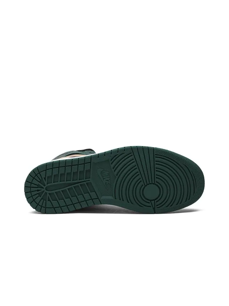 Кроссовки Air Jordan Wmns Air Jordan 1 High Premium 'Mystic Green' — изображение 4 из 4, зеленый