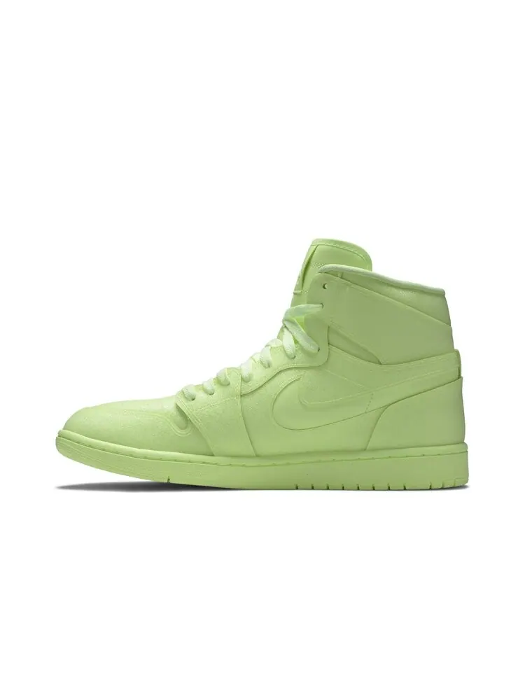 Кроссовки Air Jordan Wmns Air Jordan 1 High PRM 'Barely Volt' — изображение 3 из 4, желтый