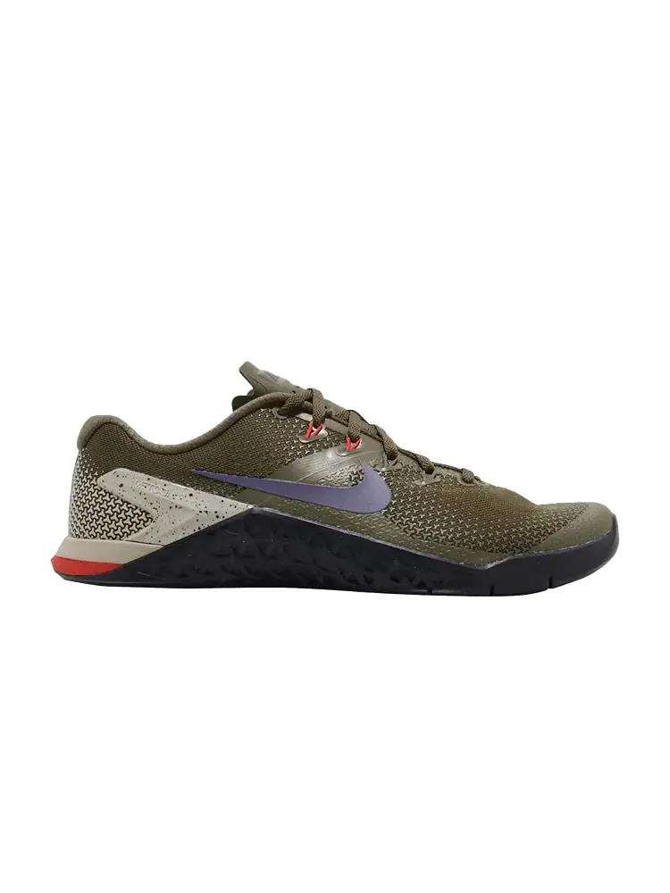 Кроссовки Metcon 4 'Olive Canvas' — изображение 1 из 1, оливковый