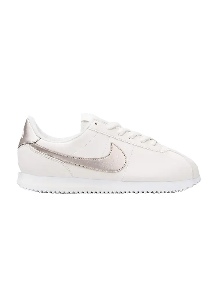 Кроссовки Nike Cortez Basic SL GS 'Phantom Metallic Red Bronze' — изображение 1 из 1, металлик красный/белый