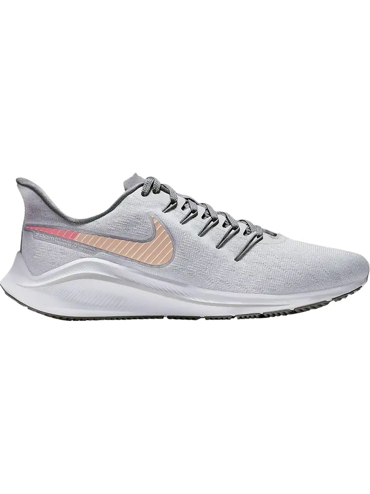 Кроссовки Nike Wmns Air Zoom Vomero 14 'Platinum Crimson' — изображение 1 из 1, серебряный