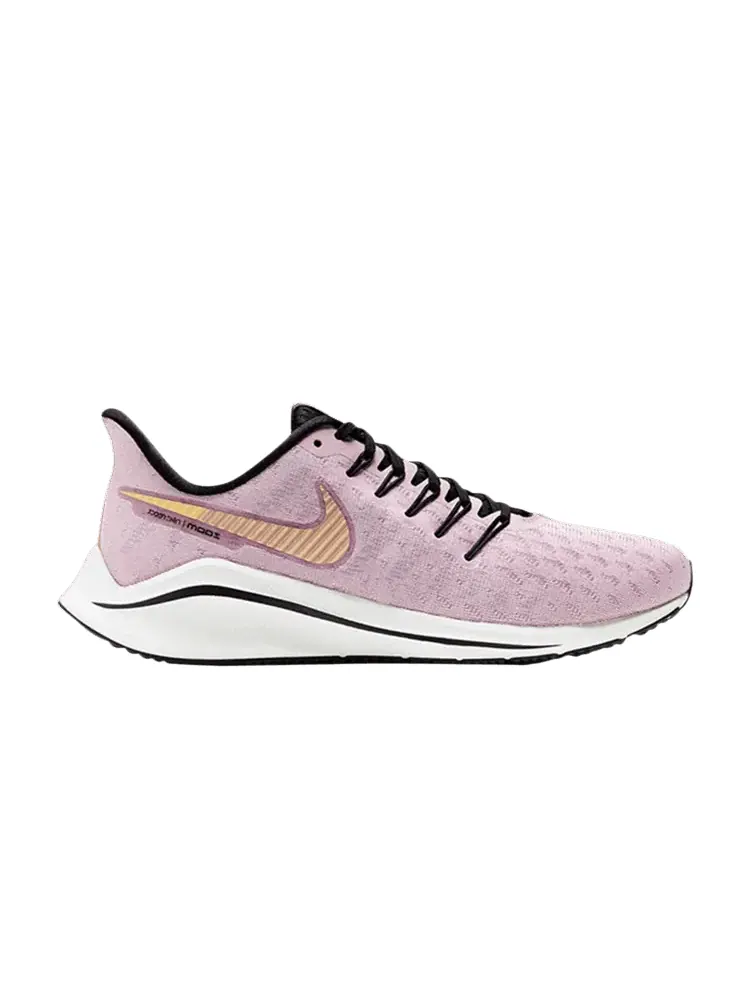 Кроссовки Wmns Air Zoom Vomero 14 'Plum Chalk Metallic Gold' — изображение 1 из 1, металлик золотистый