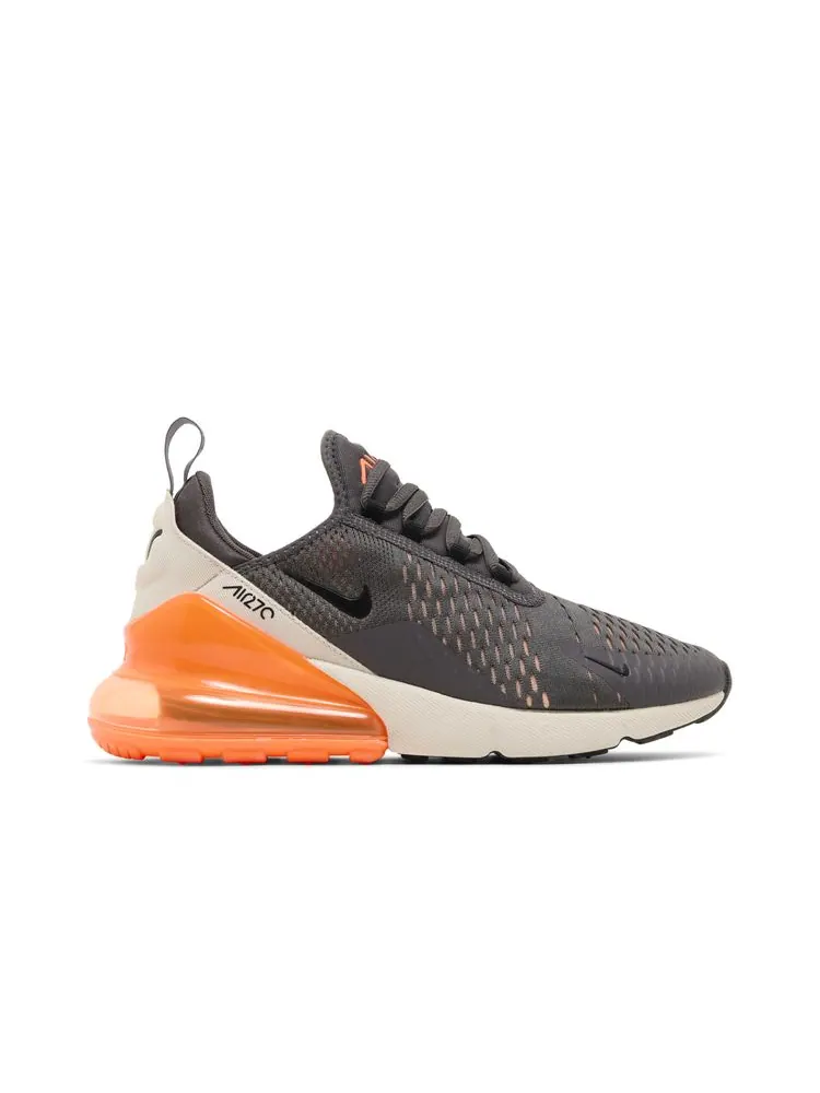 Кроссовки Nike Air Max 270 'Thunder Grey Total Orange' — изображение 1 из 8, серый оранжевый