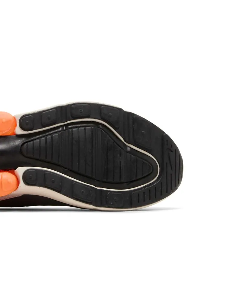 Кроссовки Nike Air Max 270 'Thunder Grey Total Orange' — изображение 5 из 8, серый оранжевый