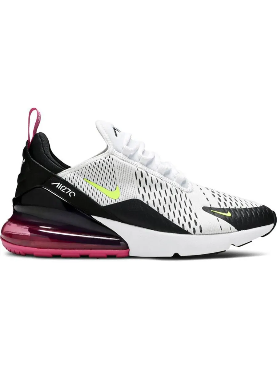 Кроссовки Nike Air Max 270 'Volt Fuchsia' — изображение 1 из 4, белый/мультиколор