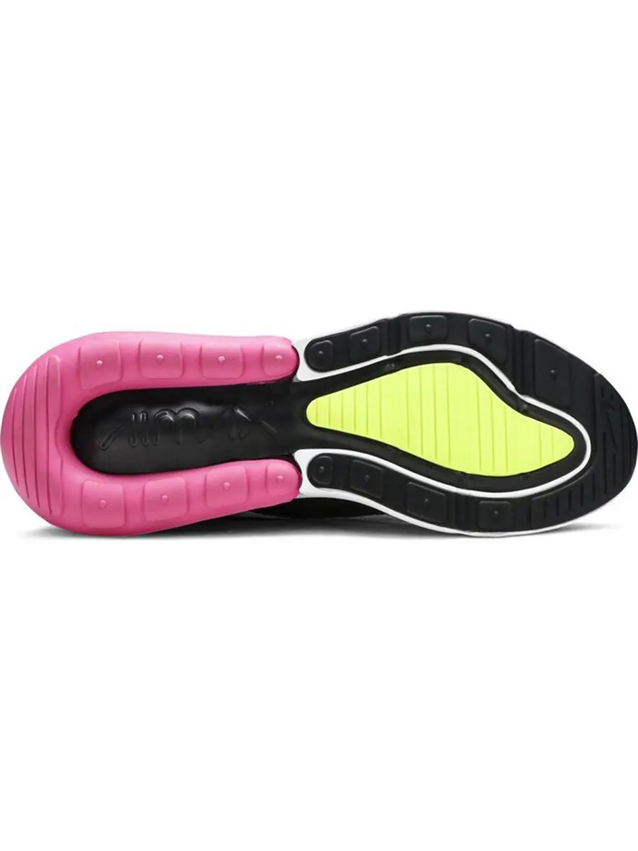 Кроссовки Nike Air Max 270 'Volt Fuchsia' — изображение 4 из 4, белый/мультиколор