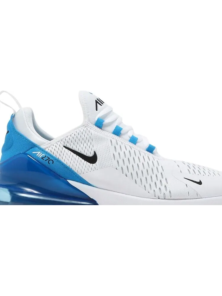 Кроссовки Nike Air Max 270 'White Photo Blue' — изображение 2 из 8, белый