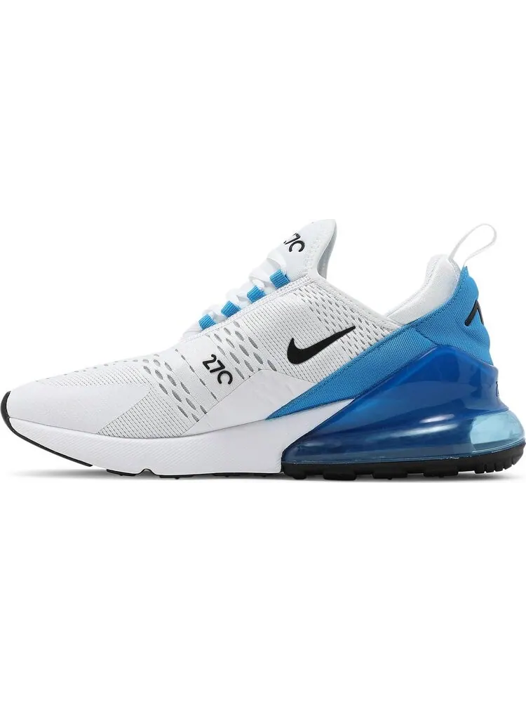 Кроссовки Nike Air Max 270 'White Photo Blue' — изображение 3 из 8, белый