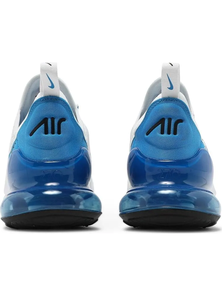 Кроссовки Nike Air Max 270 'White Photo Blue' — изображение 6 из 8, белый