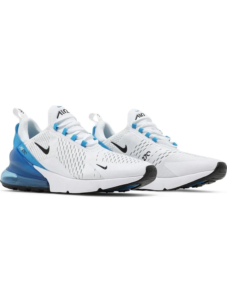 Кроссовки Nike Air Max 270 'White Photo Blue' — изображение 8 из 8, белый