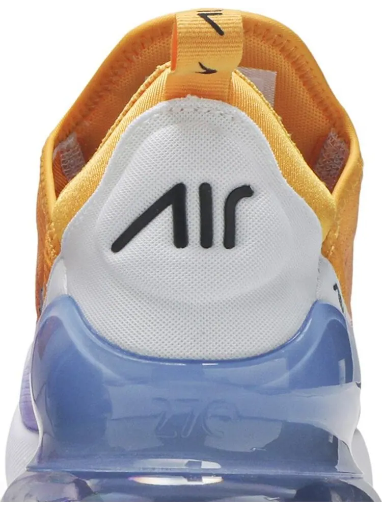 Кроссовки Nike Air Max 270 'Summer Gradient' — изображение 7 из 8, оранжевый