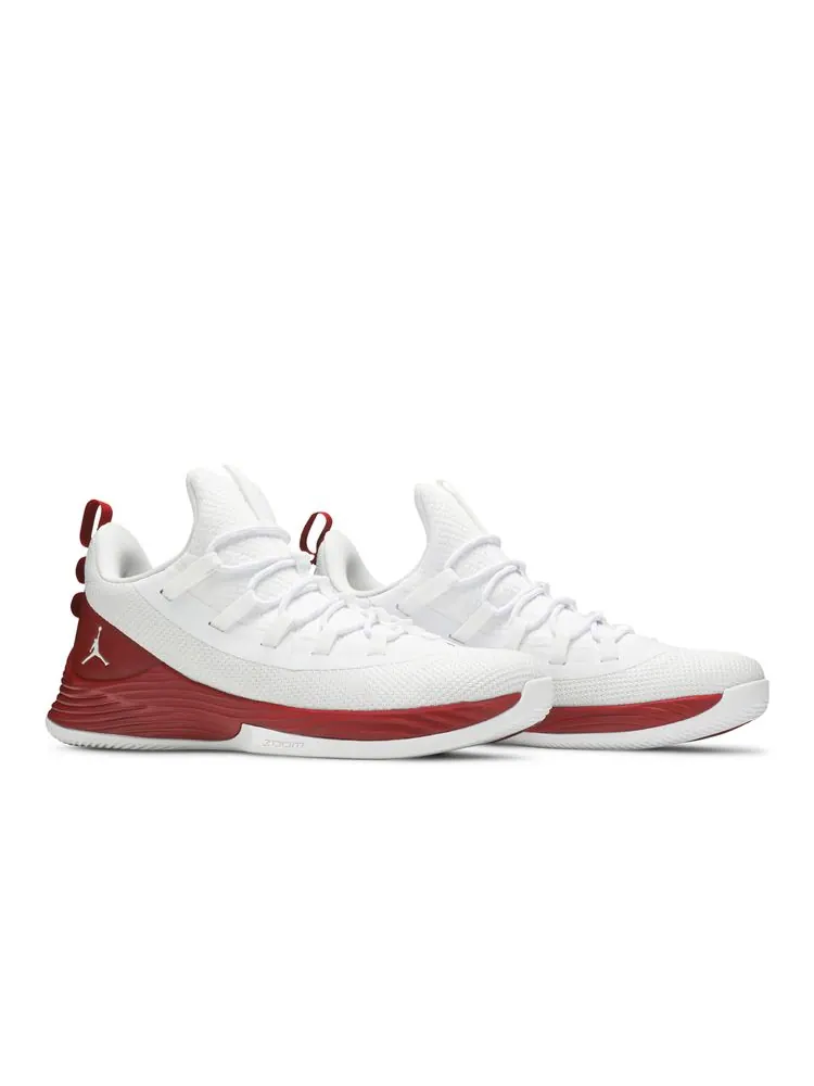 Кроссовки Jordan Ultra.Fly 2 Low 'White Gym Red' — изображение 8 из 8, белый красный
