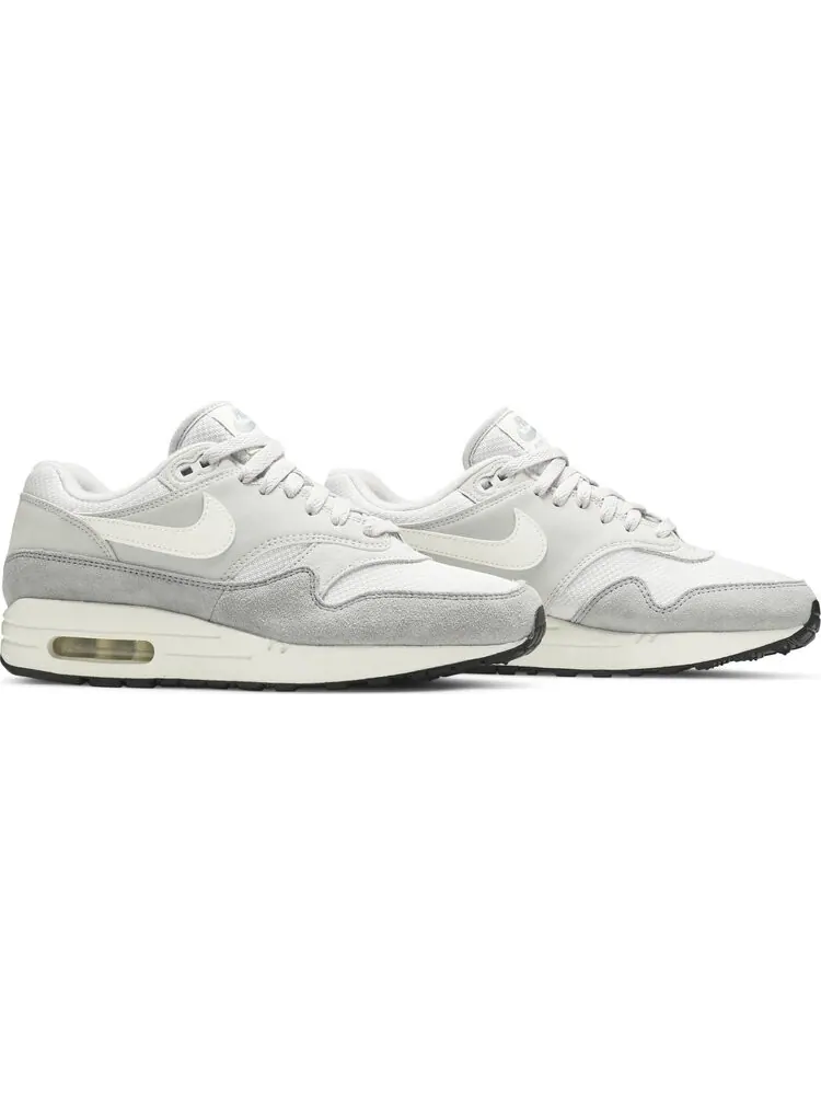 Кроссовки Nike Air Max 1 'Grey White' — изображение 8 из 8, серый