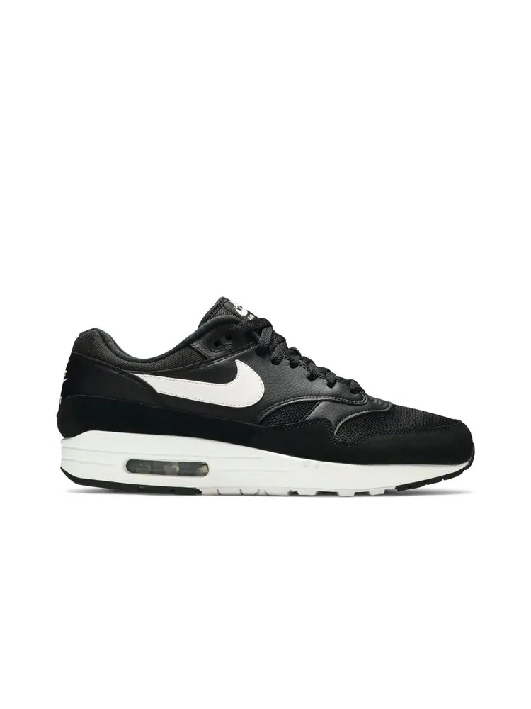 Кроссовки Nike Air Max 1 'Black White' — изображение 1 из 4, черный