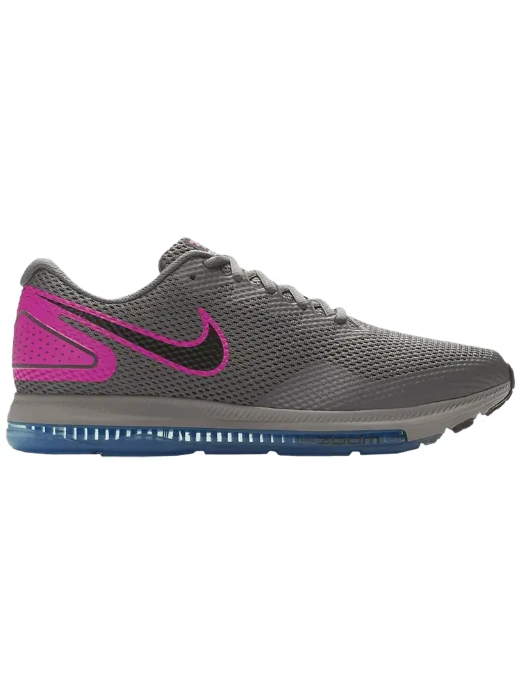 Кроссовки Nike Zoom All Out Low 2 'Gunsmoke Pink Blast' — изображение 1 из 1, серый