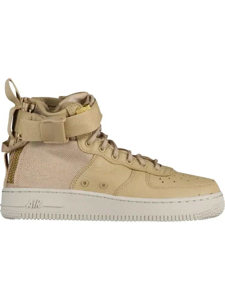 Кроссовки Nike SF Air Force 1 Mid GS 'Mushroom' — изображение 1 из 1, загар