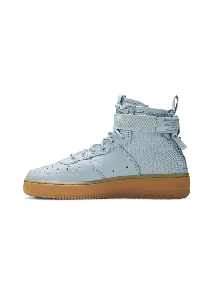 Кроссовки Nike SF Air Force 1 Mid GS 'Ocean Bliss' — изображение 3 из 4, синий