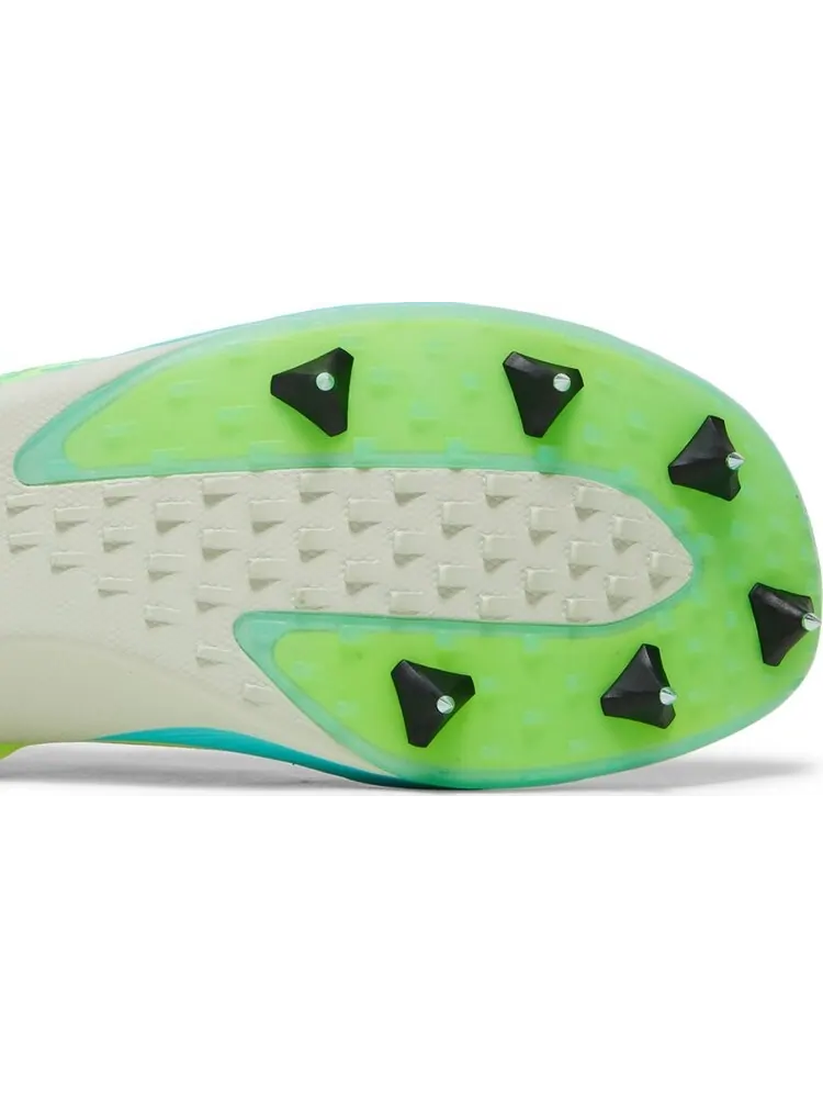 Кроссовки Nike Zoom Victory 5 XC 'Barely Volt Hyper Orange' — изображение 5 из 8, зеленый