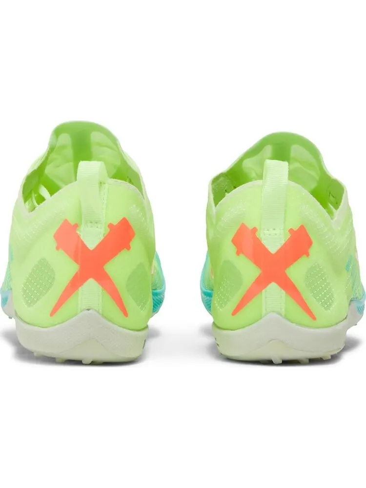 Кроссовки Nike Zoom Victory 5 XC 'Barely Volt Hyper Orange' — изображение 6 из 8, зеленый