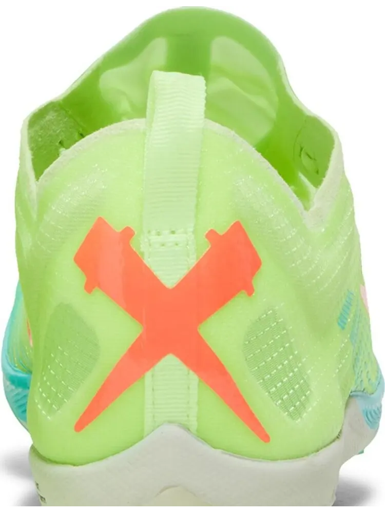 Кроссовки Nike Zoom Victory 5 XC 'Barely Volt Hyper Orange' — изображение 7 из 8, зеленый