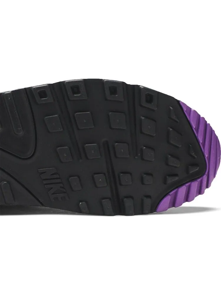 Кроссовки Nike Air Max 90 Essential 'Black Bright Violet' — изображение 5 из 8, бирюзовый