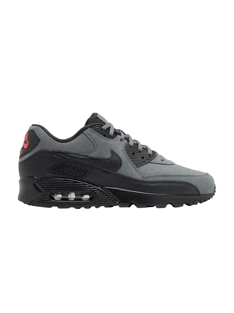 Кроссовки Nike Air Max 90 'Grey Suede' — изображение 1 из 1, серый